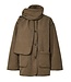 YAS YASOSANA LS REVERSIBLE SCARF JACKET OTTER