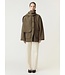 YAS YASOSANA LS REVERSIBLE SCARF JACKET OTTER