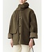 YAS YASOSANA LS REVERSIBLE SCARF JACKET OTTER