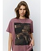 SOFIE SCHNOOR SS RIVERSW PRINTED BOXY T-SHIRT DUSTY PLUM
