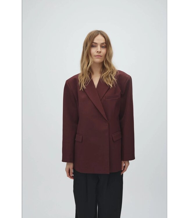 MbyM M-AMARIELLA BLAZER MARRON NOIR
