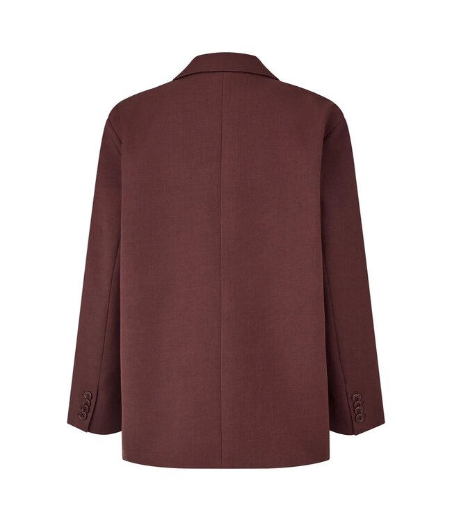 MbyM M-AMARIELLA BLAZER MARRON NOIR