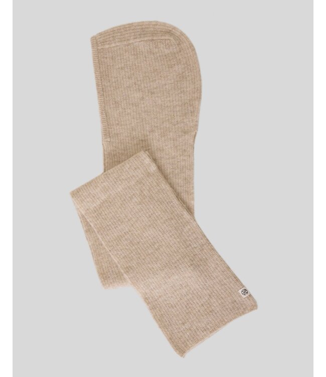 MOSS CPH MSCH BONDIE HOOD SCARF OATMEAL MELANGE
