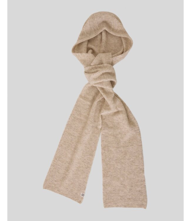 MOSS CPH MSCH BONDIE HOOD SCARF OATMEAL MELANGE