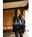 PULZ PZ ESTEL PULL GREY MEL/BLUE CHECKS