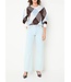 SELECTED FEMME SLWTHEA LS KNIT ARGYLE O-NECK EGRET/BLUE/DELICIOSO