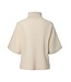 YAS YASEMILA 2/4 WOOL KNIT PULLOVER NOOS SANDSHELL