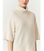 YAS YASEMILA 2/4 WOOL KNIT PULLOVER NOOS SANDSHELL