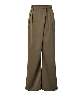 YAS YASWERA HW PANT STONE GREY