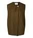 YAS YASCOLERA WAISTCOAT DARK OLIVE