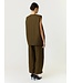 YAS YASCOLERA WAISTCOAT DARK OLIVE