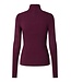 YAS YASWOOLAN LS HIGH NECK TOP FIG