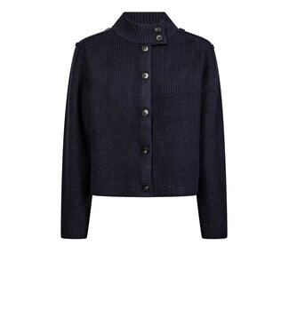 CO'COUTURE CC ROWCC UTILLITY CARDIGAN NAVY