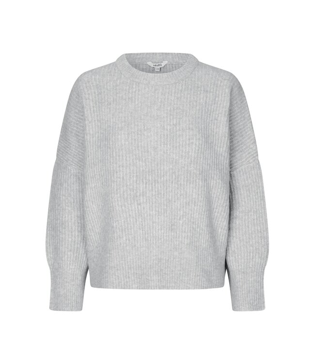 MbyM M-GILLIAN SHYLA PULL LIGHT GREY MELANGE