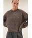BY-BAR BB VASILE PULLOVER DARK BISCUIT