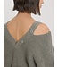 EDITED ED VIOLET CARDIGAN MID GREY MELANGE