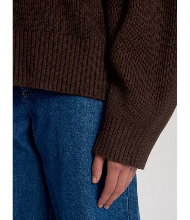 EDITED ED RAE JUMPER BLACK COFFEE