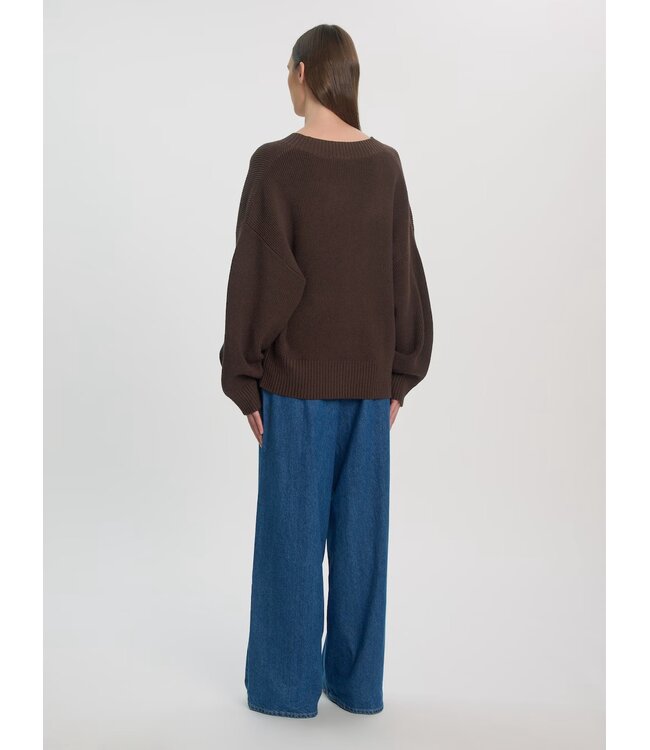 EDITED ED RAE JUMPER BLACK COFFEE