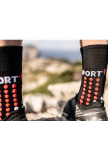 Compressport Ultra Trail Socks Chaussettes Hautes - Noir