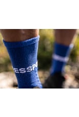 Compressport Ultra Trail Socks Chaussettes De Running Haute - Bleu