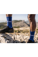 Compressport Ultra Trail Socks Chaussettes De Running Haute - Bleu