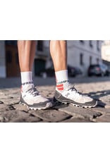 Compressport Shock Absorb Socks Chaussettes De Running Haute - Blanc