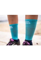 Compressport Mid Compression Socks Hardloopsokken - Blauw/Lichtblauw