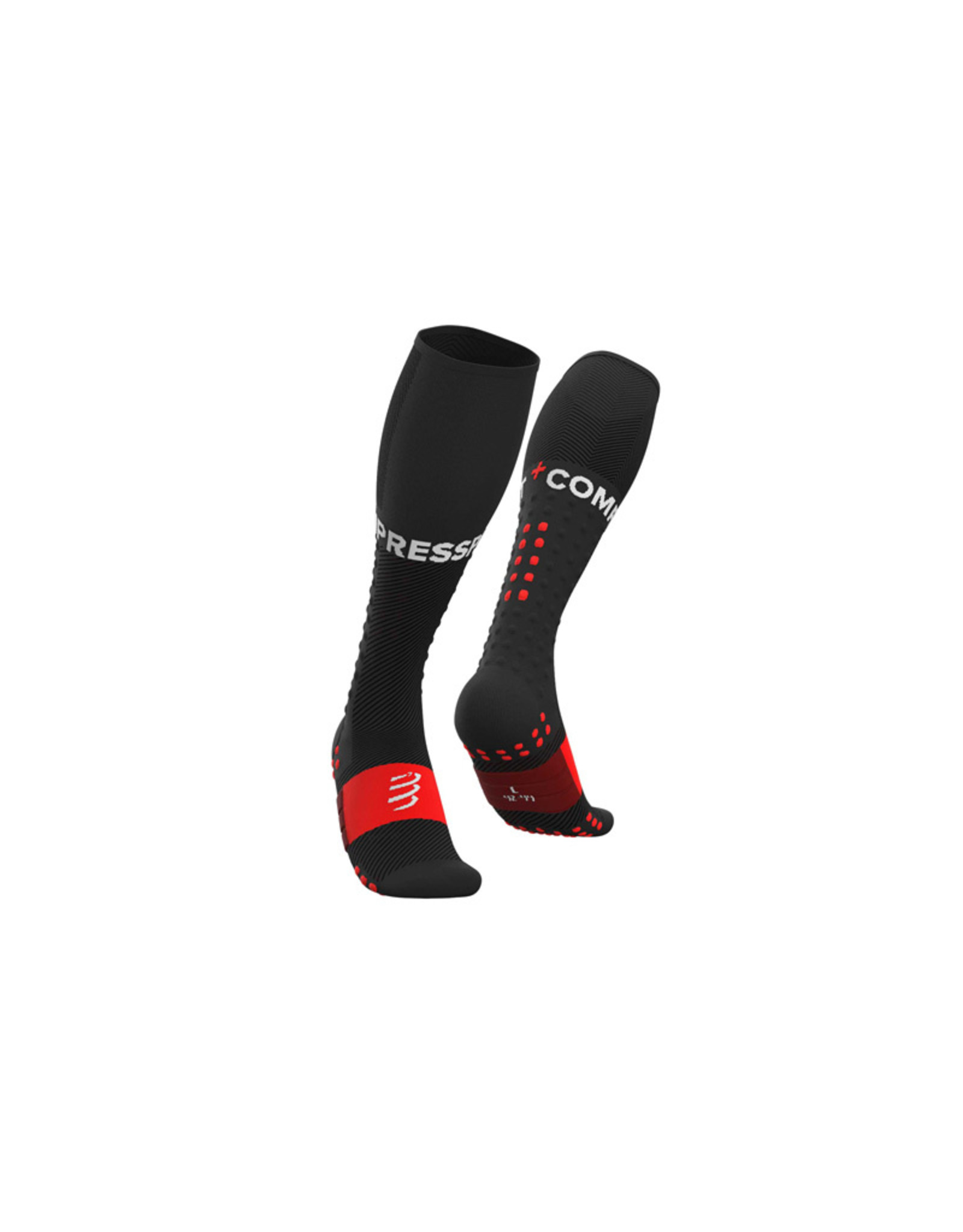 Compressport Full Socks Run Compressiesokken - Zwart