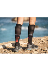 Compressport Full Socks Run Compressiesokken - Zwart