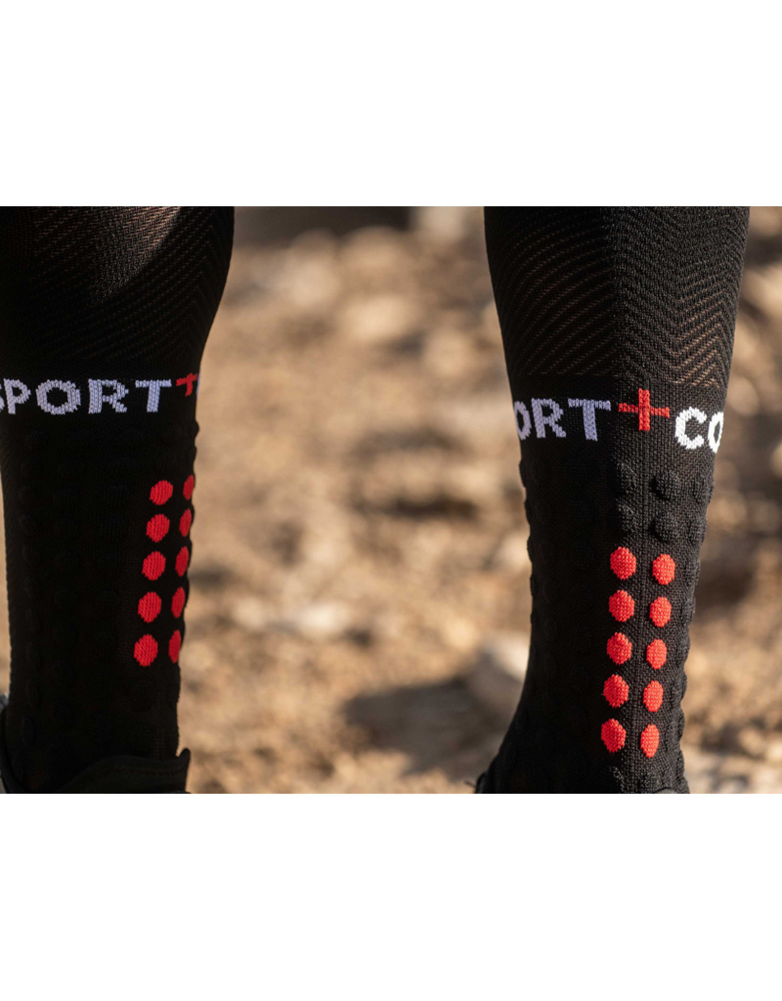 Compressport Full Socks Run Compressiesokken - Zwart