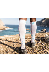 Compressport Full Socks Race Oxygen Chaussettes De Compression - Blanc