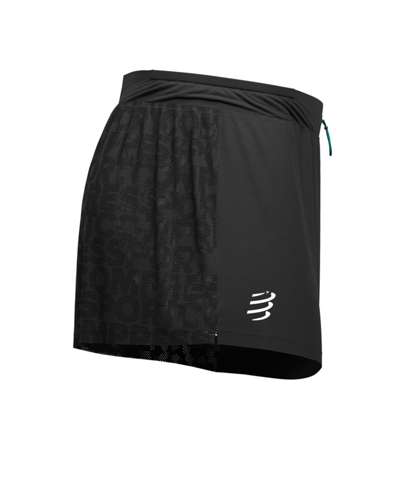 Compressport Racing Split Short - Zwart