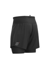 Compressport Trail 2-In-1 Short - Zwart