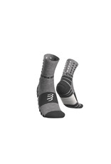 Compressport Shock Absorb Socks Chaussettes De Running Haute - Gris