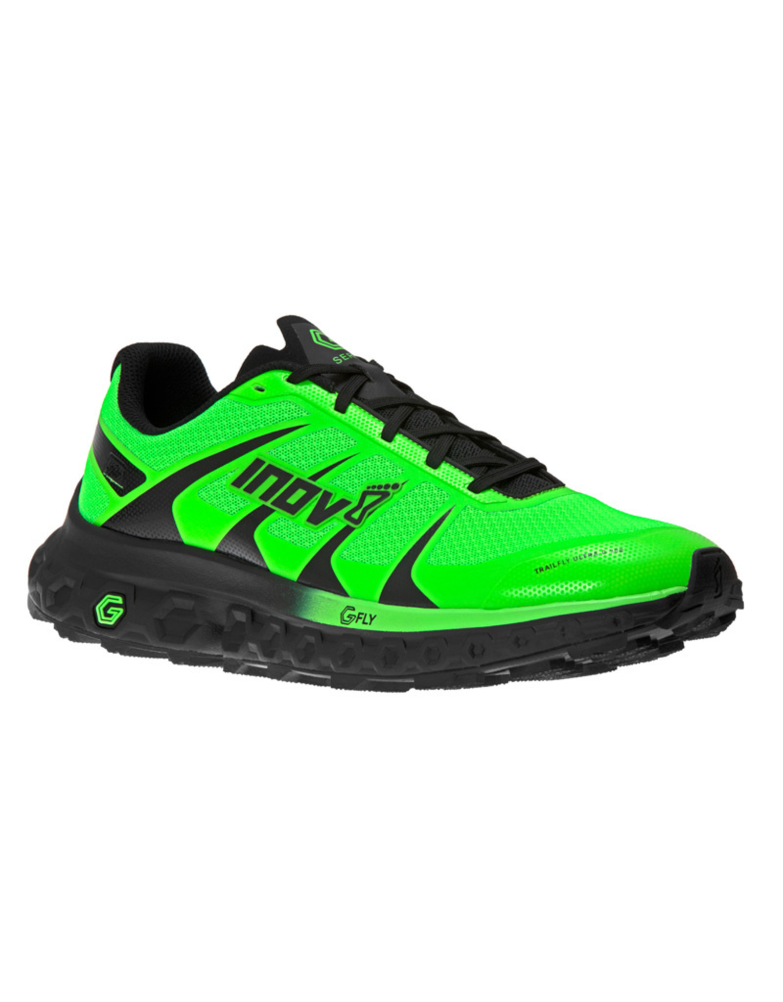 Inov-8 Trailfly Ultra G 300 Max Trailrunning Schoen - Groen/Zwart