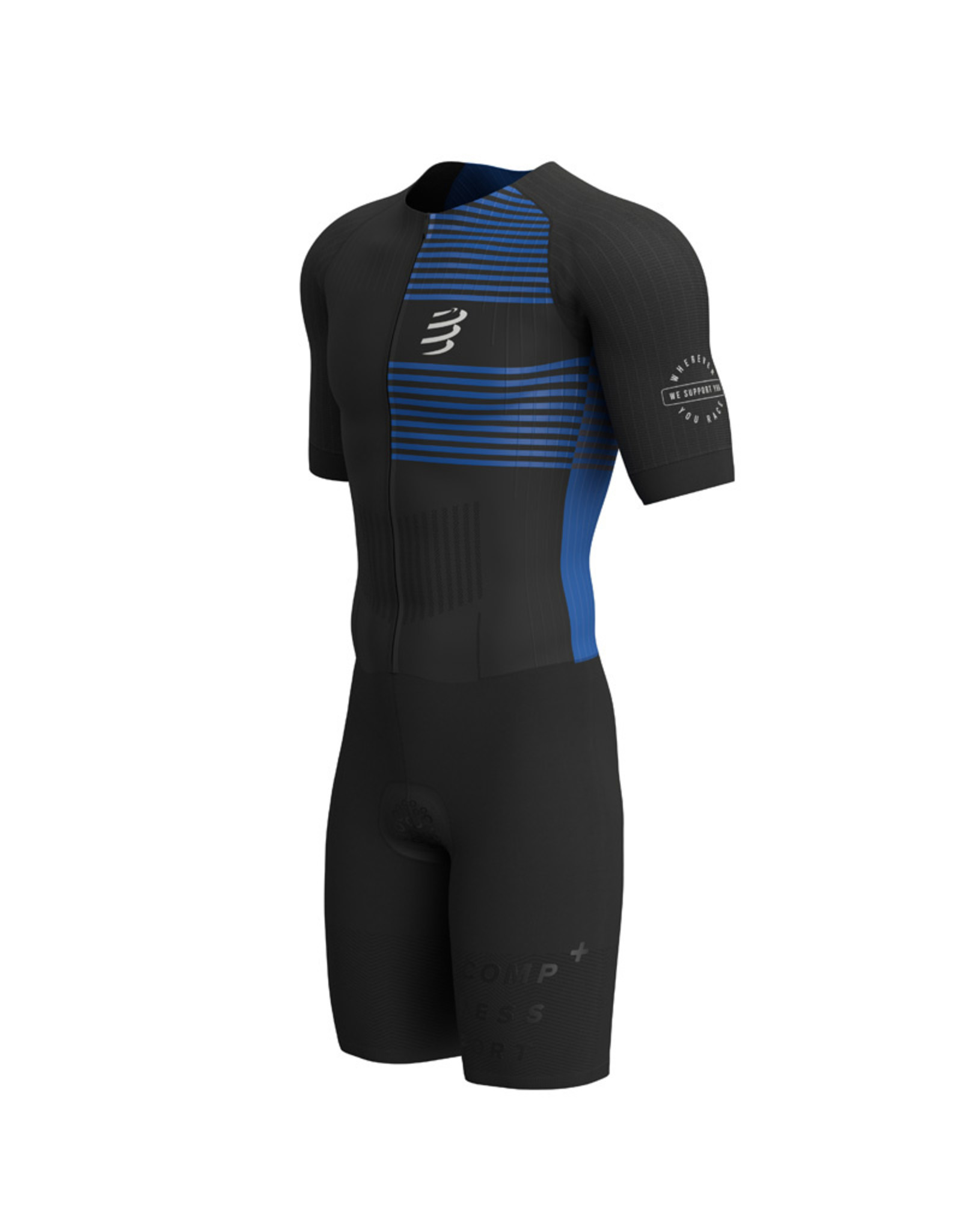 Compressport Aero Ss Trisuit - Noir/Bleu