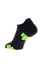 Inov-8 Trailfly Sock Low Zwart/Groen Hardloopsokken Laag