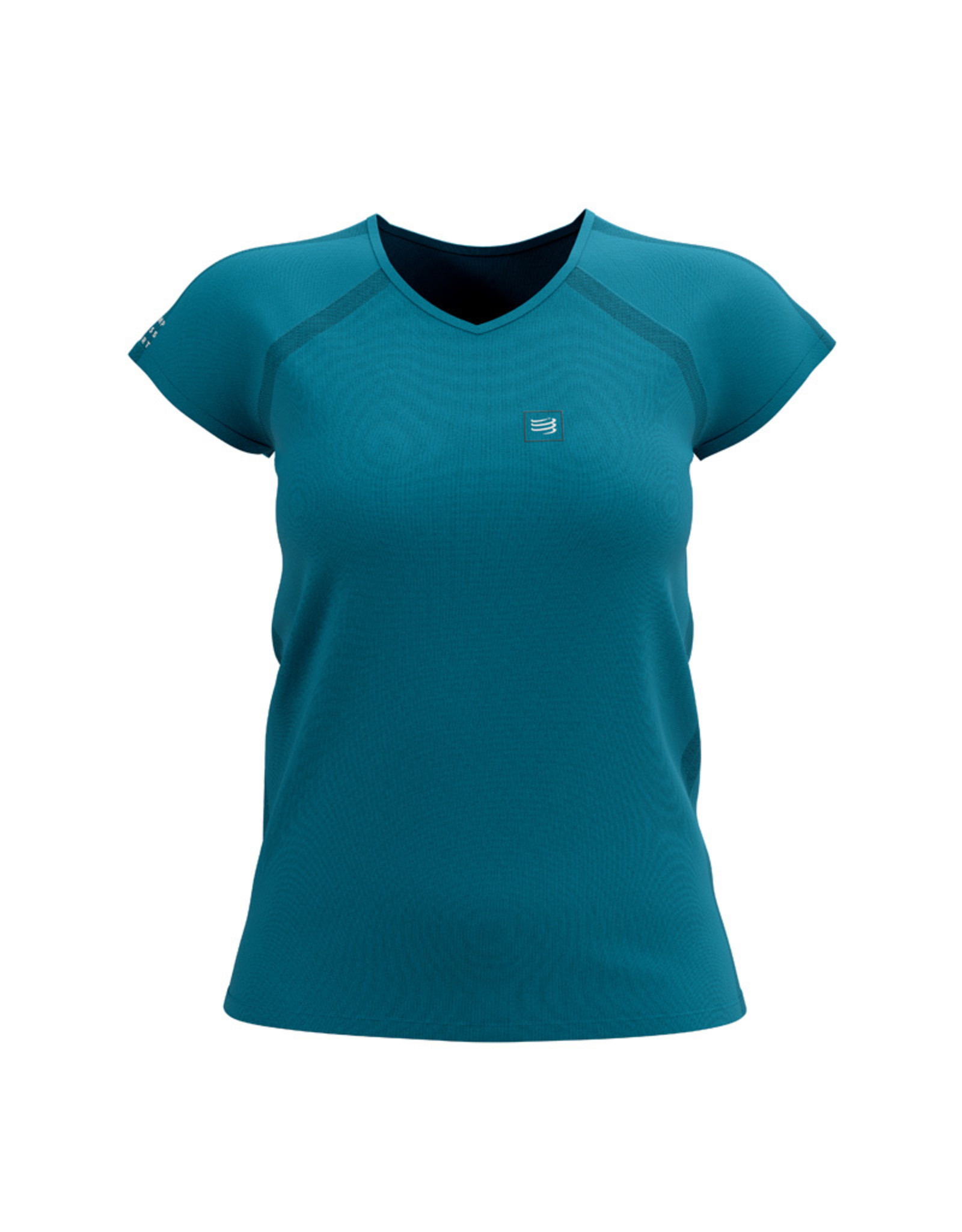 Compressport Training SS Tshirt W - Dames - Enamel