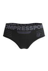 Compressport Seamless Boxer W - Dames - Black/Grey