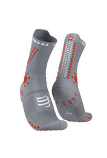 Compressport Pro Racing Socks v4.0 Trail - Alloy/Orangeade