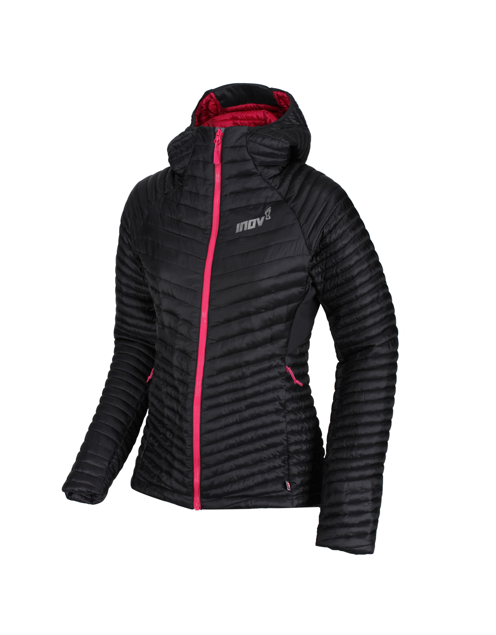 Inov-8 Thermoshell Pro Donsjas - Zwart/Roze