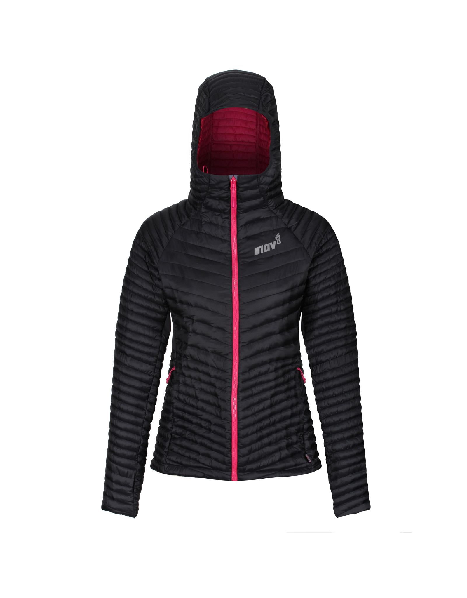 Inov-8 Thermoshell Pro Donsjas - Zwart/Roze