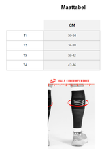 Compressport R2V2 Compressietubes - Geel/Grijs