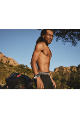 Compressport Seamless Boxer - Heren - Black/Grey