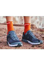 Compressport Pro Racing Socks v4.0 Run High - Orangeade/Fjord Blue