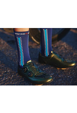 Compressport Pro Racing Socks v4.0 Bike - Sodalite/Fluo Blue