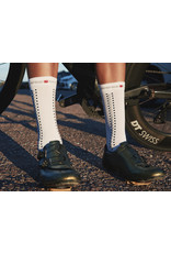 Compressport Pro Racing Socks v4.0 Bike - White/Alloy