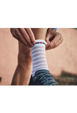 Compressport Pro Racing Socks v4.0 Ultralight Run High - White/Alloy