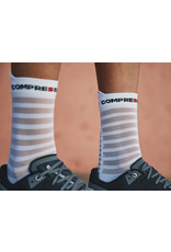 Compressport Pro Racing Socks v4.0 Ultralight Run High - White/Alloy