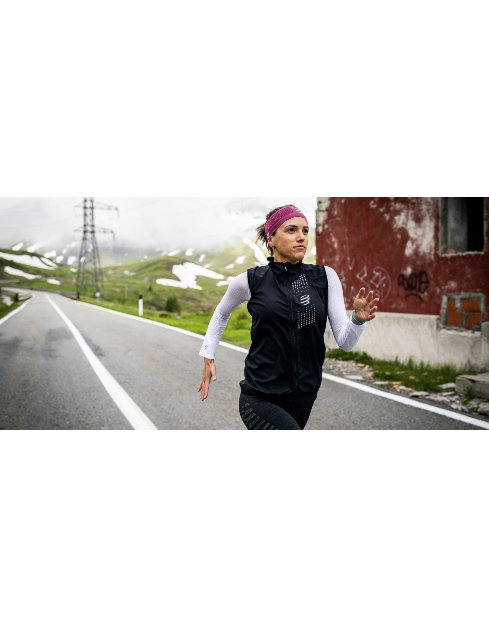 Compressport Hurricane Windproof Vest W - Black